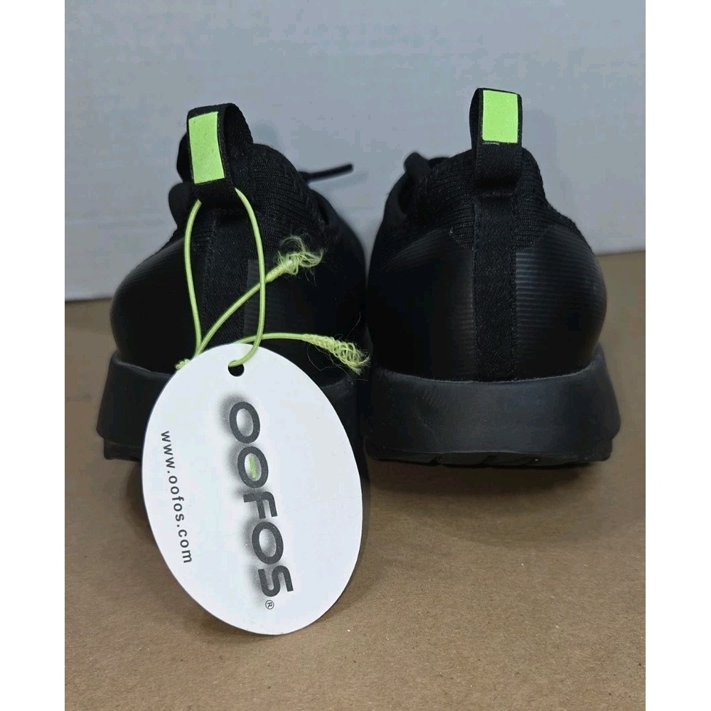 Oofos Oomg Sport LS BlK Lace Up Recovery Comfort Walking Shoes W 6 READ DESCRIPT - Picture 7 of 11